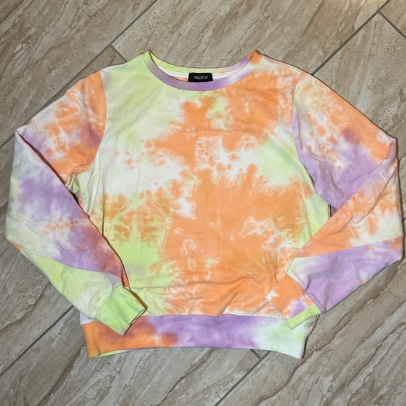 Wildfox Tops - Wildfox Tie Dye Crewneck Sweatshirt